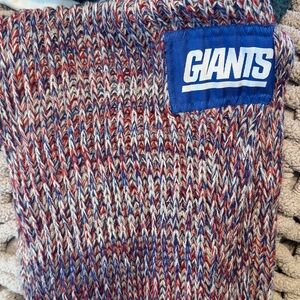 NYG knit infinity scarf
